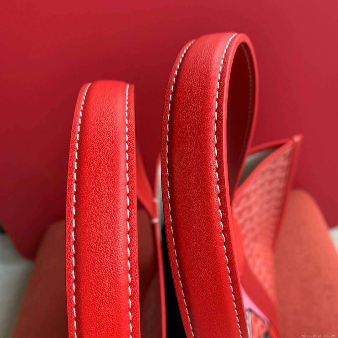 Goyard VILLETMMLTY08CL08X Villette Tote Bag MM Red