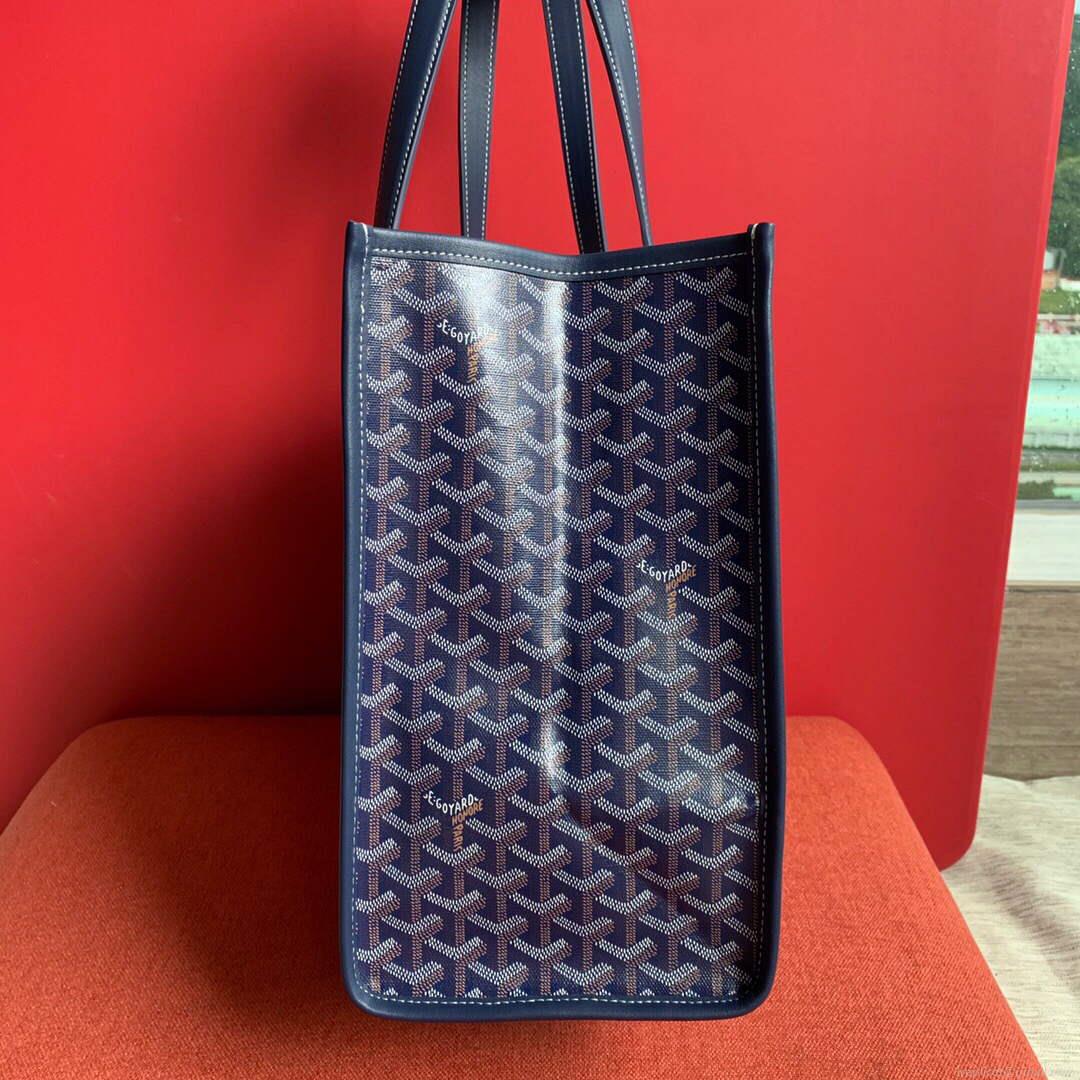 Goyard VILLETMMLTY08CL08X Villette Tote Bag MM Blue
