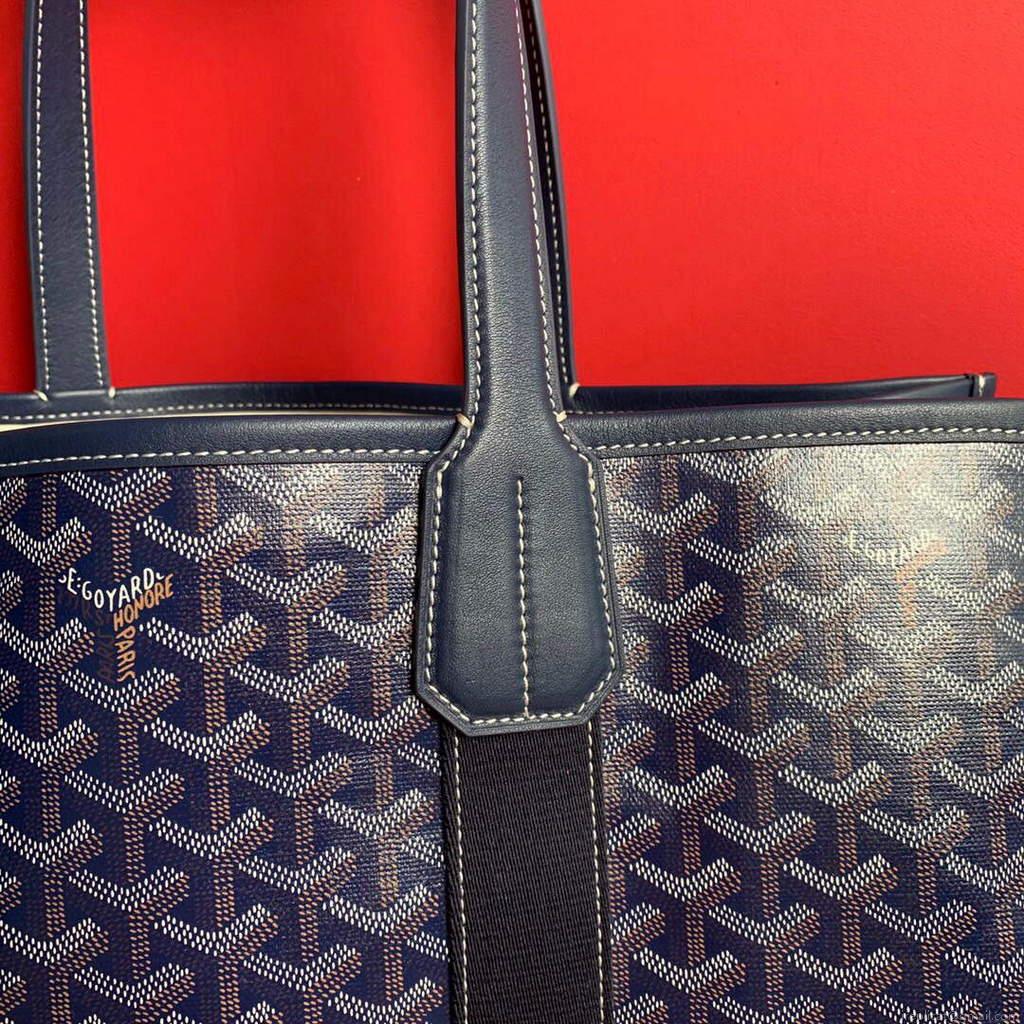 Goyard VILLETMMLTY08CL08X Villette Tote Bag MM Blue