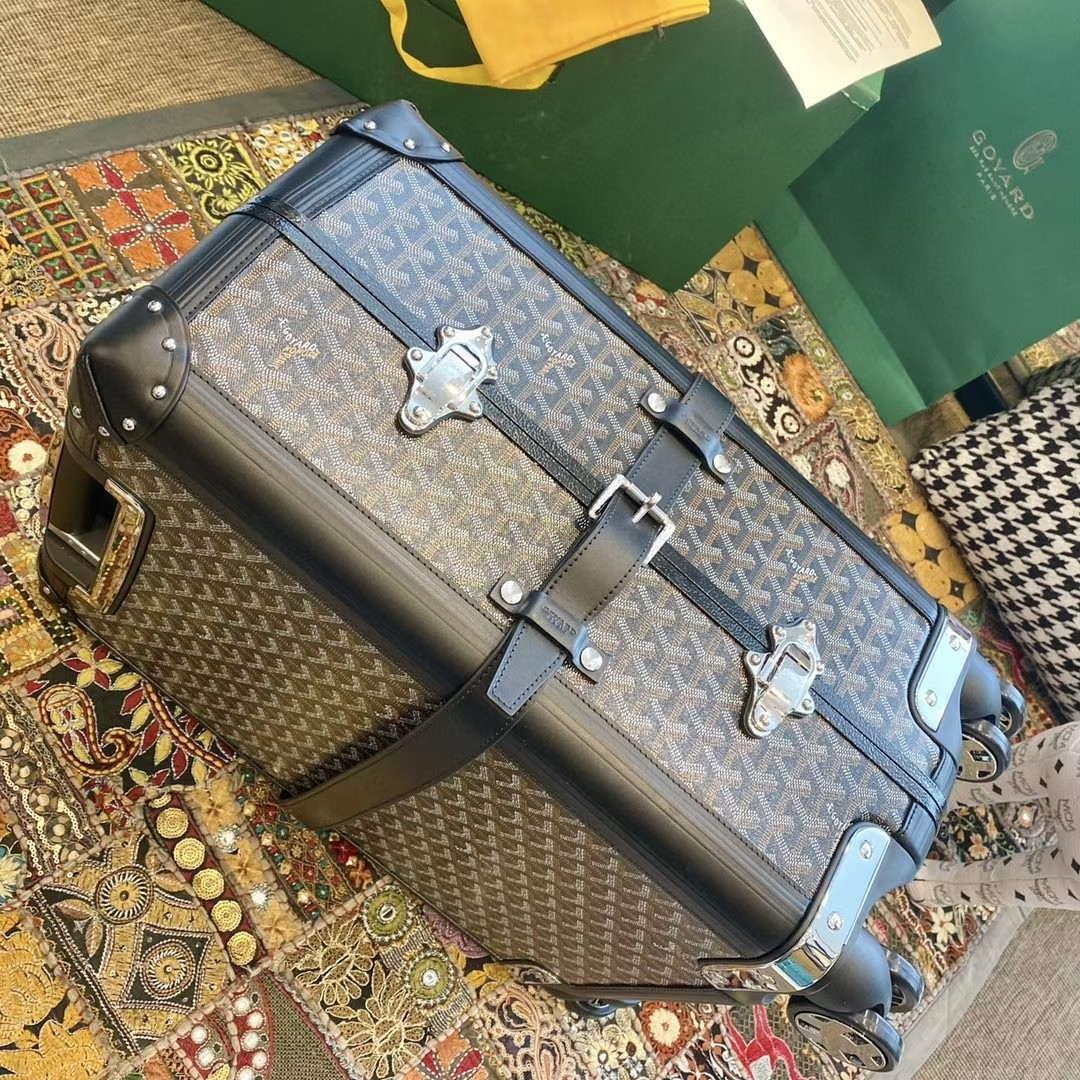 Goyard BOURG2PMLTY01CL03P Bourget PM Trolley Case G99012 Black