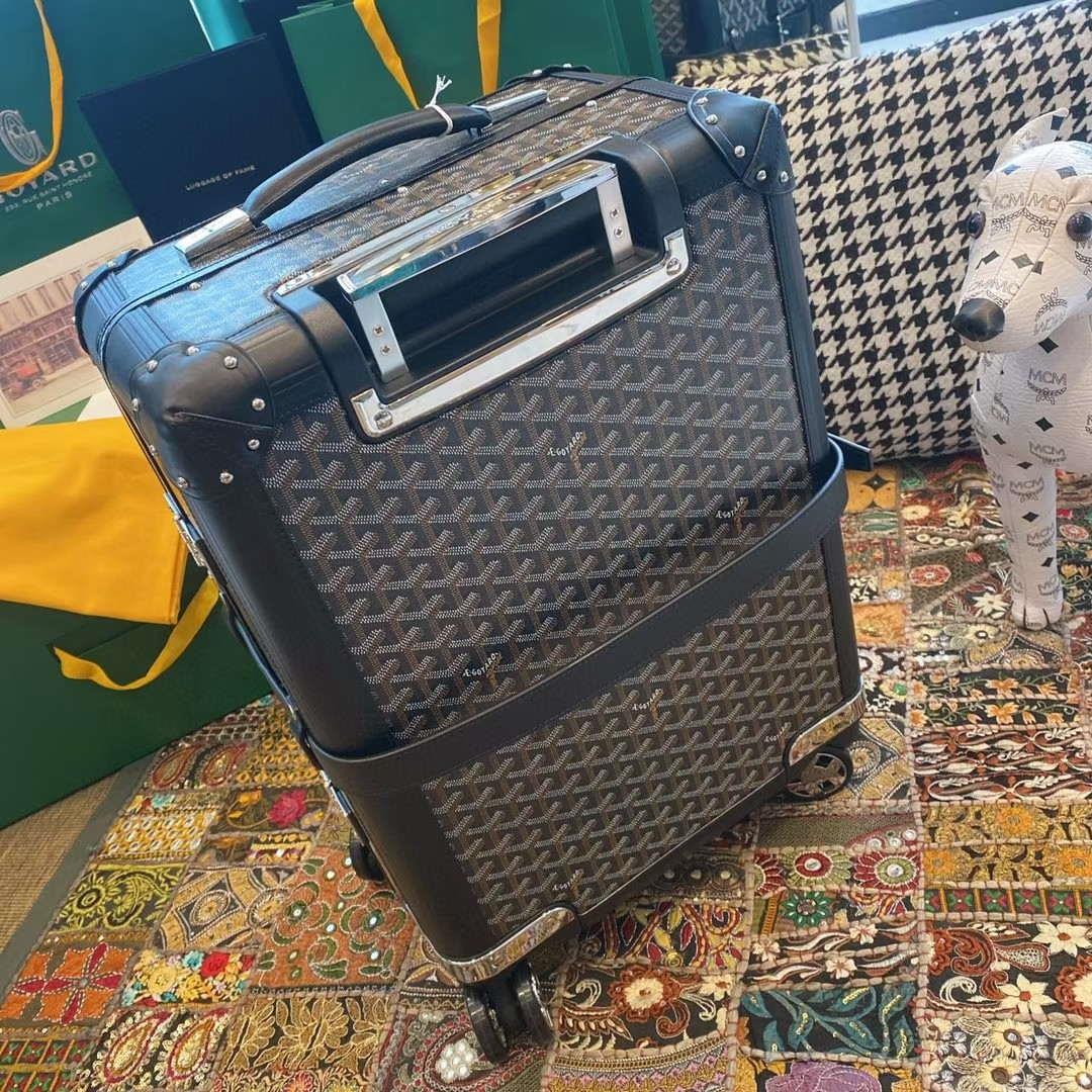 Goyard BOURG2PMLTY01CL03P Bourget PM Trolley Case G99012 Black