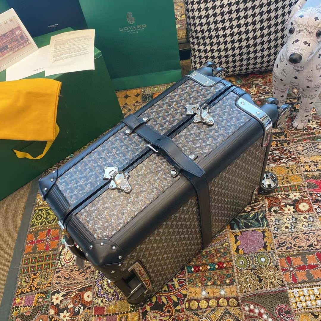 Goyard BOURG2PMLTY01CL03P Bourget PM Trolley Case G99012 Black