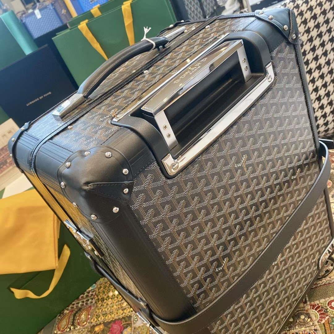 Goyard BOURG2PMLTY01CL03P Bourget PM Trolley Case G99012 Black