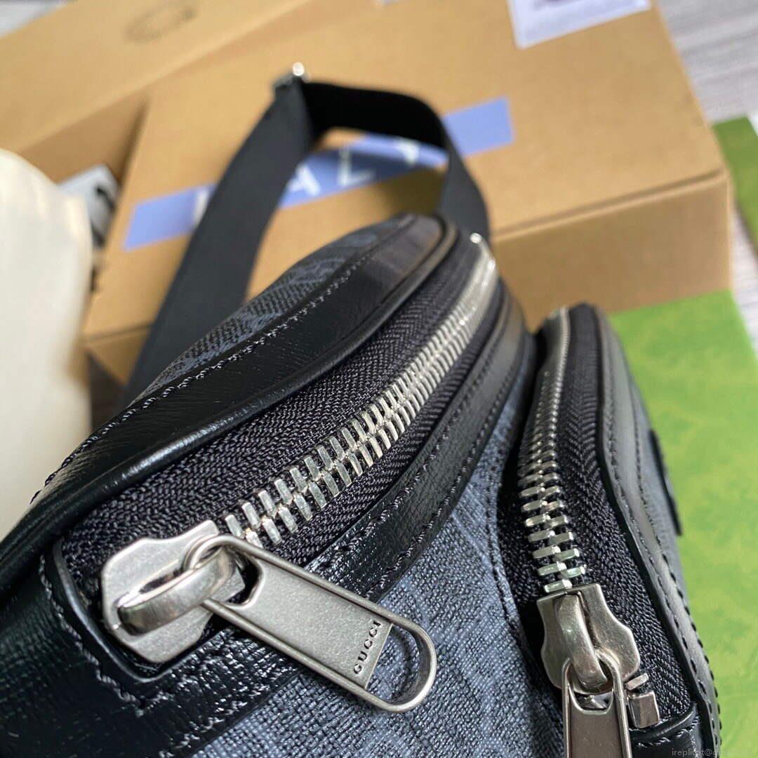 Gucci 682933 Belt bag with Interlocking G Black