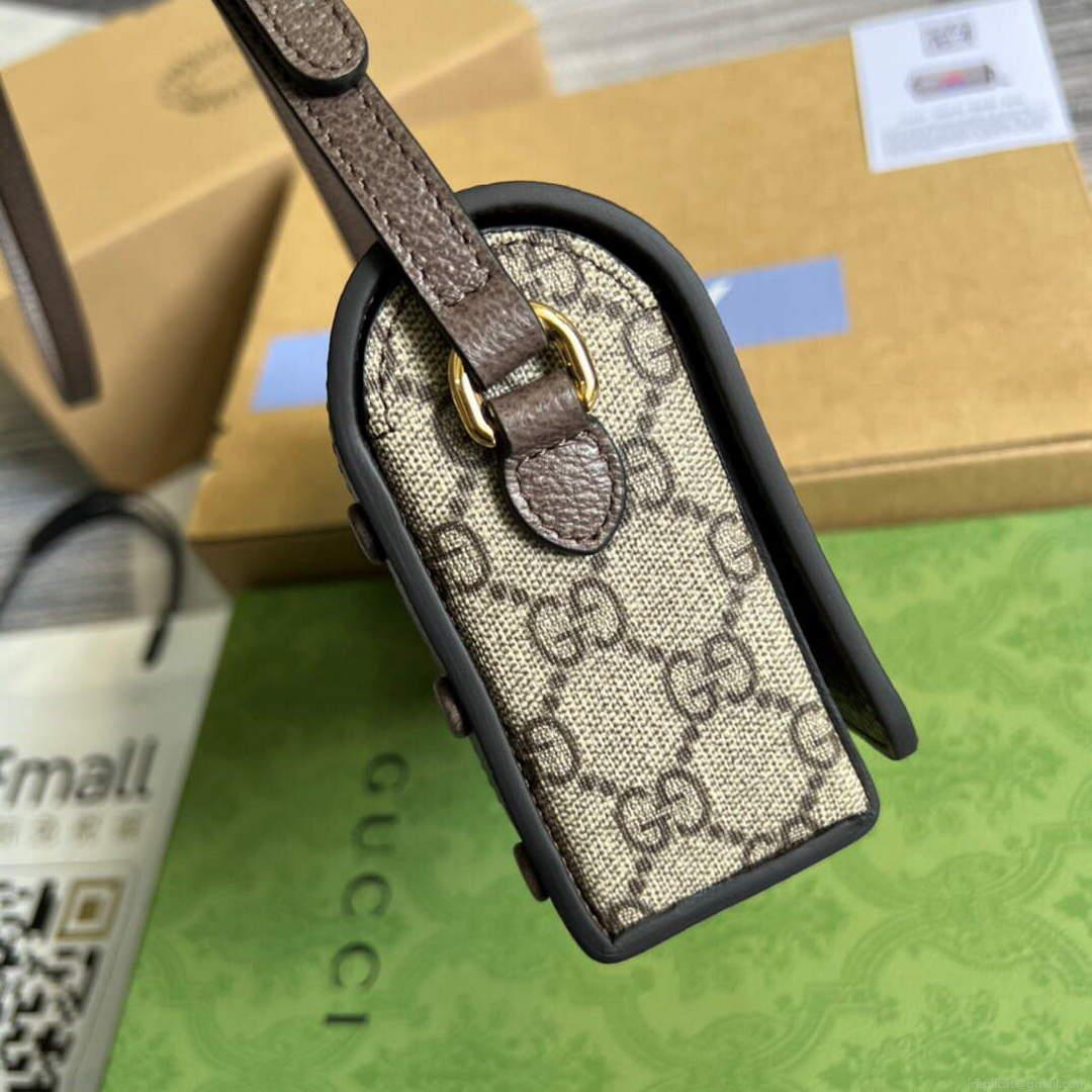 Gucci 700733 Gucci cherry print mini bag