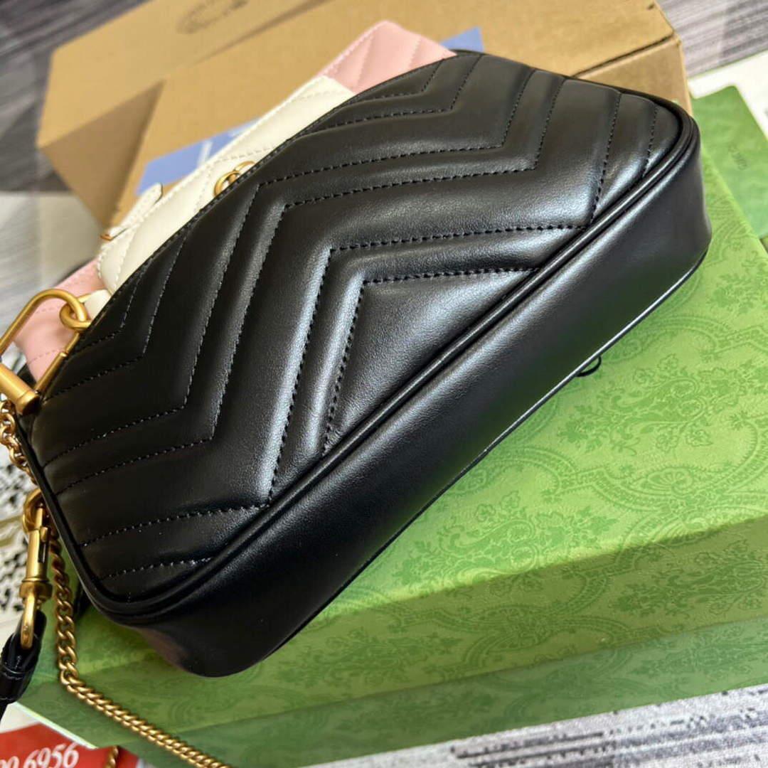 Gucci 699758 Double G multi-use mini bag Black