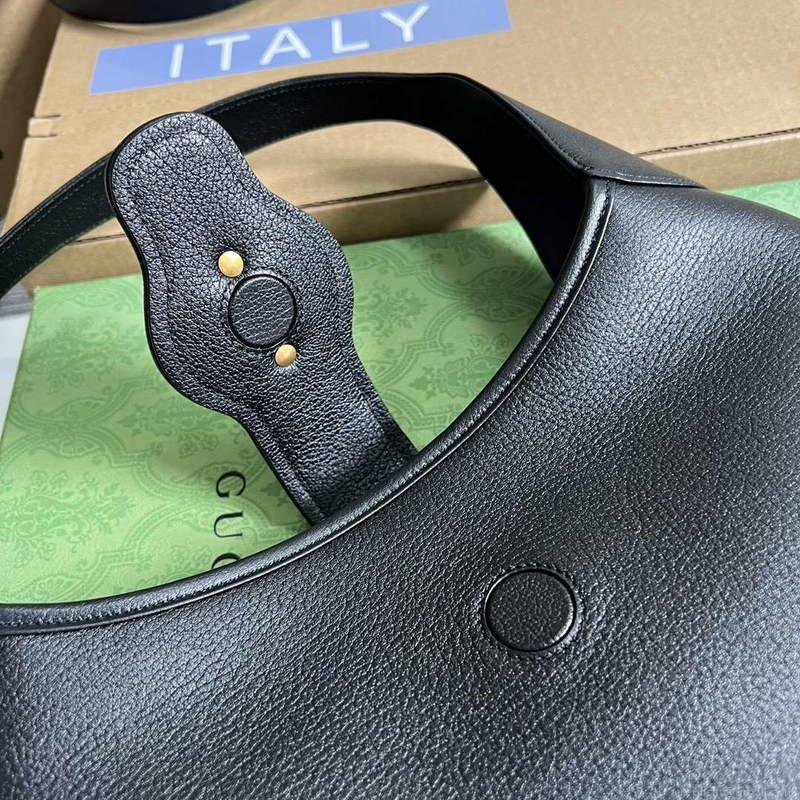 Gucci 726274 Aphrodite Medium Shoulder Bag Black