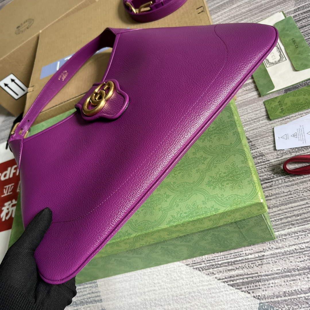 Gucci 726274 Aphrodite Medium Shoulder Bag Purple