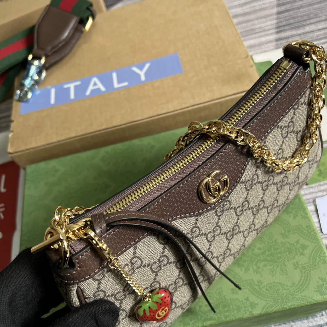 Gucci 735132 Ophidia small handbag Brown