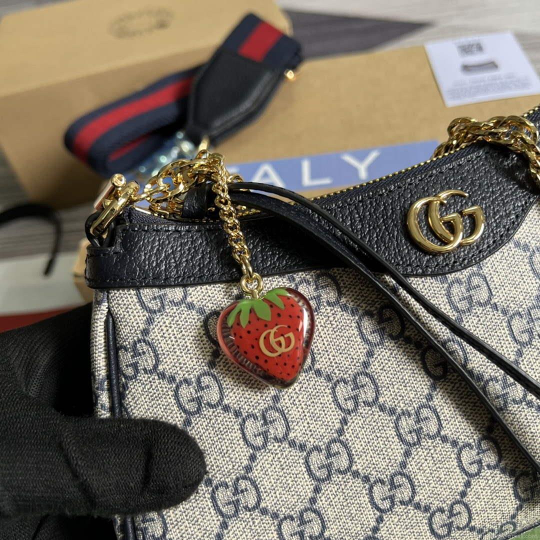 Gucci 735132 Ophidia small handbag Black