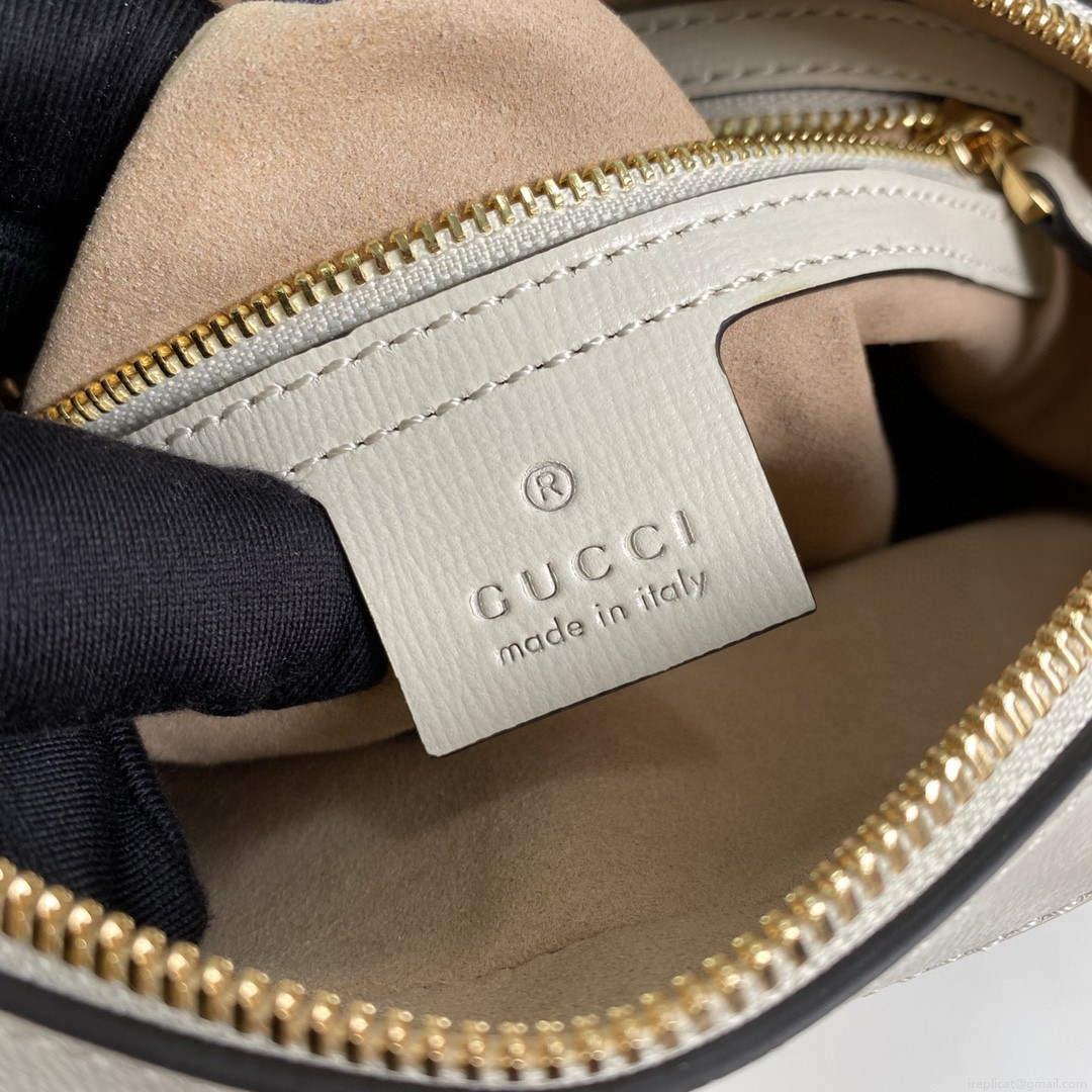 Gucci 645454 Gucci Horsebit 1955 Small Shoulder Bag Beige Tan