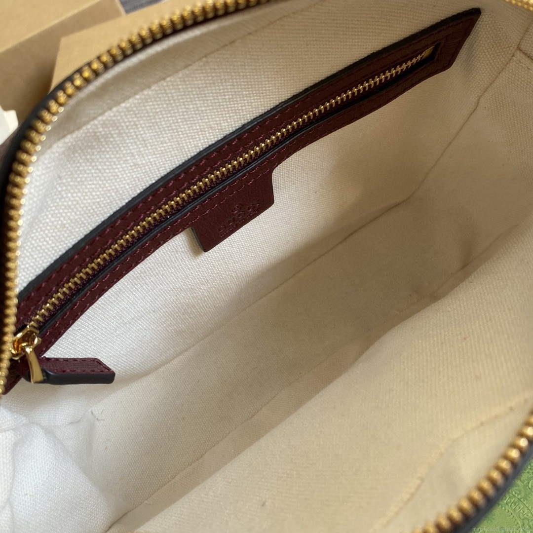 Gucci 645454 Gucci Horsebit 1955 Small Shoulder Bag Wine Red