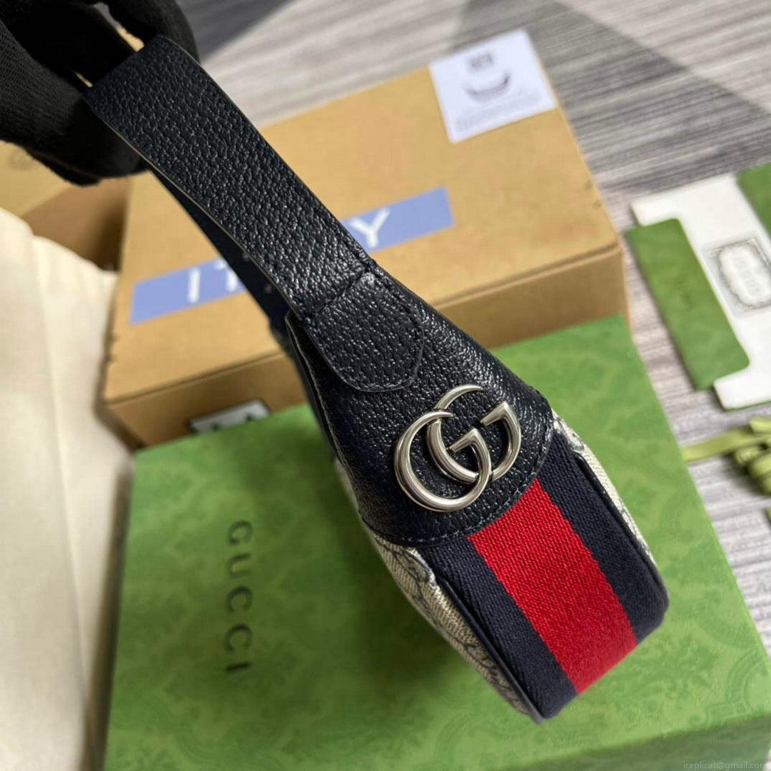 Gucci 658551 Ophidia GG Mini Bag Blue