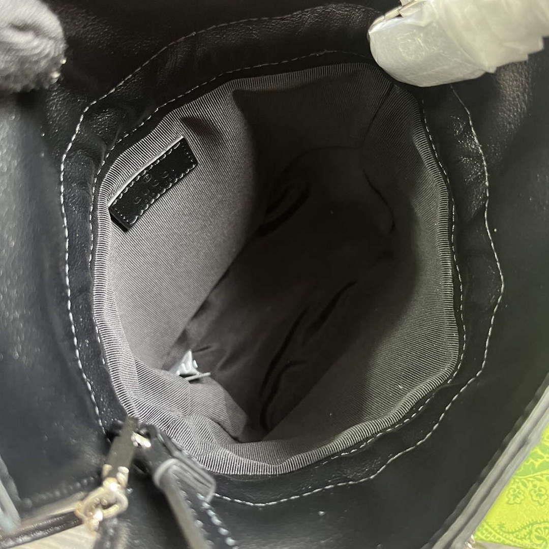 Gucci 760313 Gucci Blondie Mini Bucket Bag Black