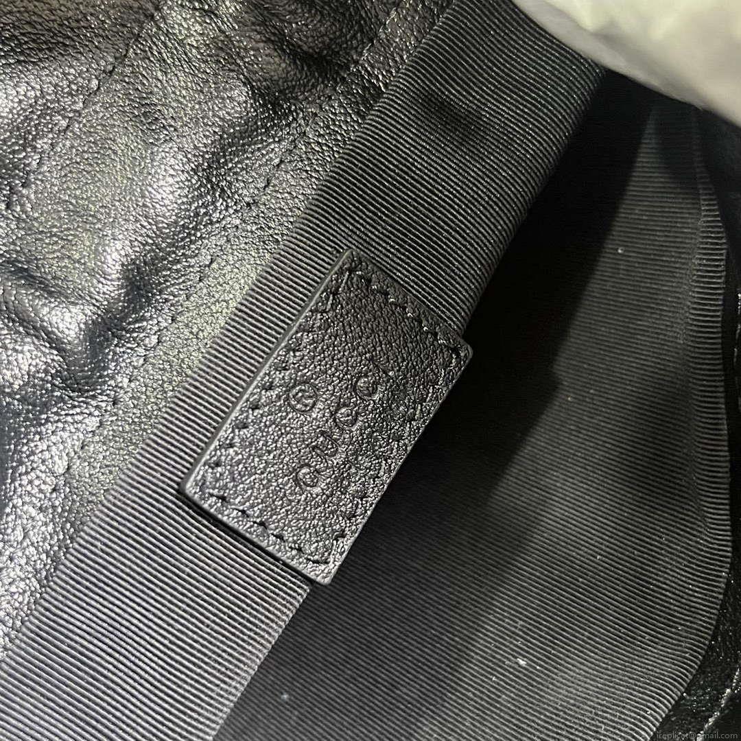 Gucci 760313 Gucci Blondie Mini Bucket Bag Black