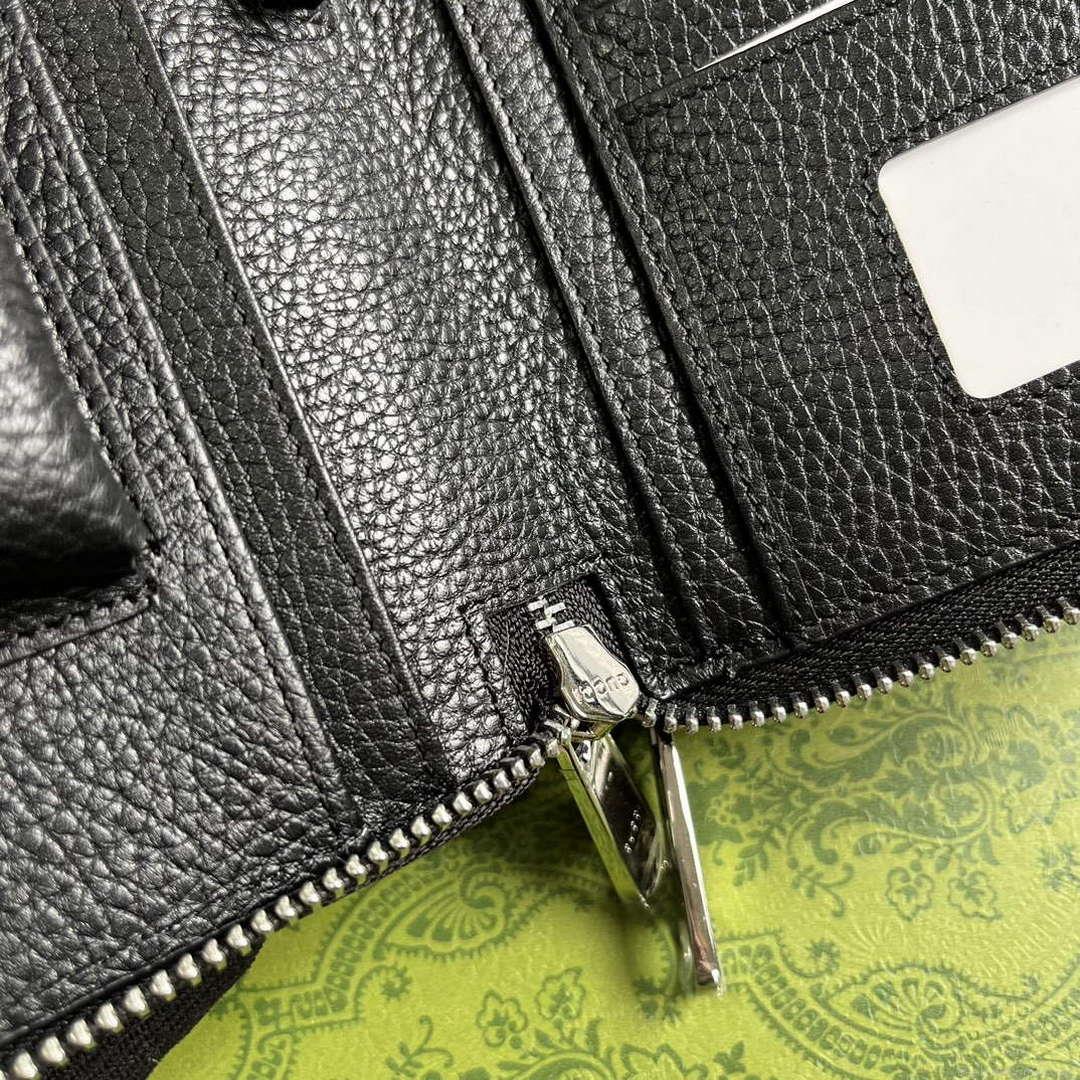 Gucci 751760 Jumbo GG Travel Document Case Black