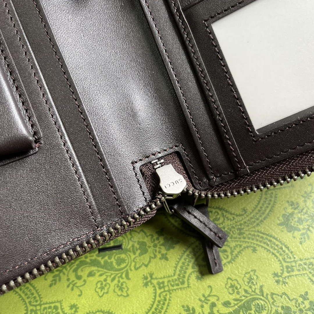 Gucci 336298 GG Travel Document Package Brown