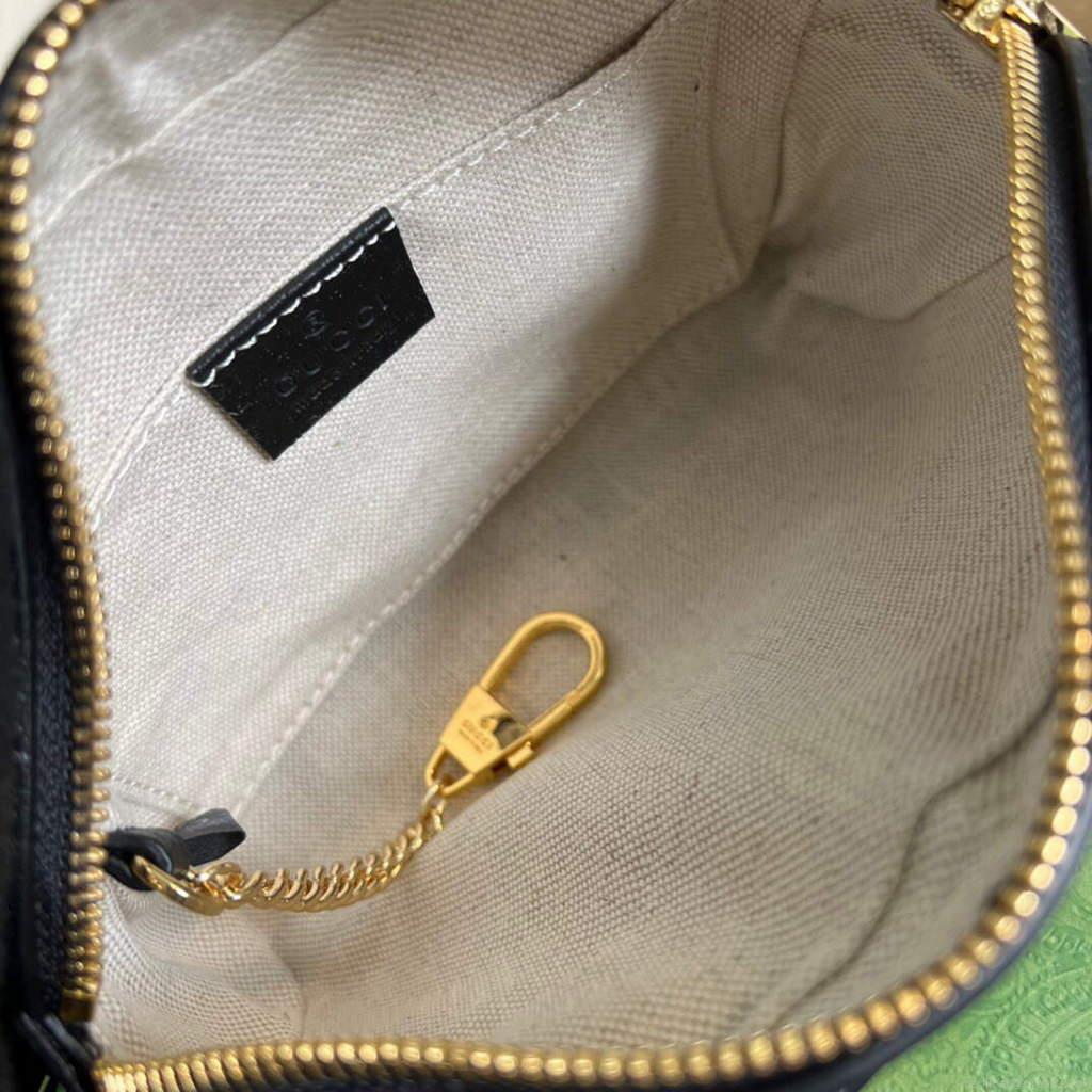 Gucci 517350 Ophidia GG Mini Bag Black