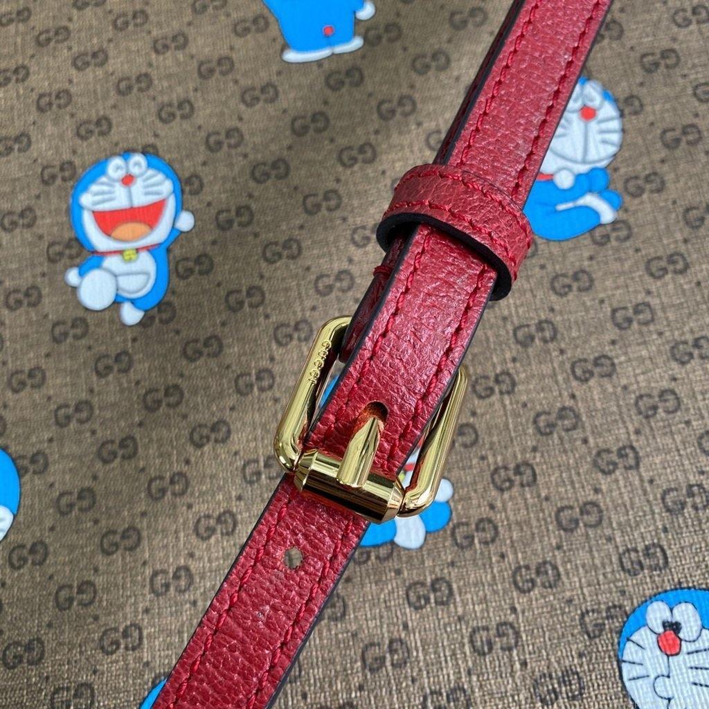 GG 653952 Gucci Doraemon x Gucci large Tote bag Red
