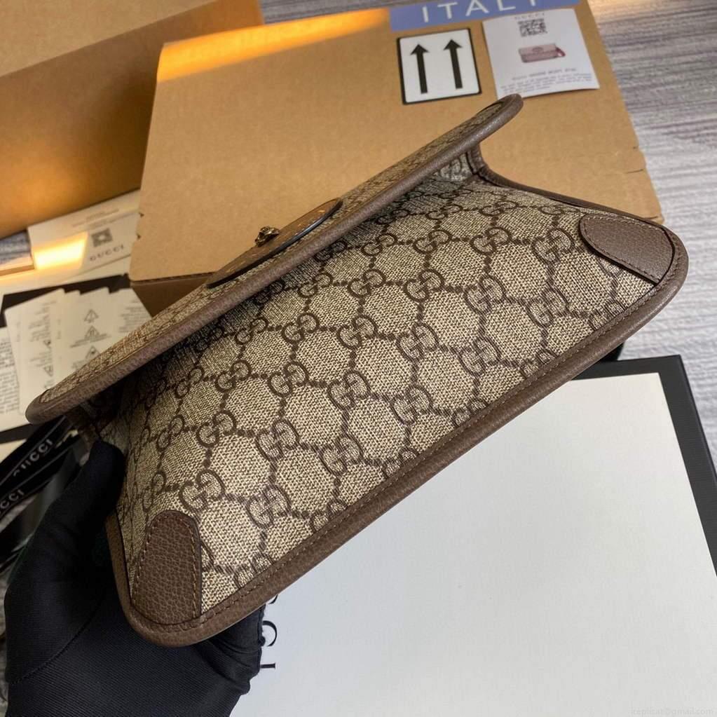 Gucci 493930 Neo Vintage GG Supreme Belt Bag Beige