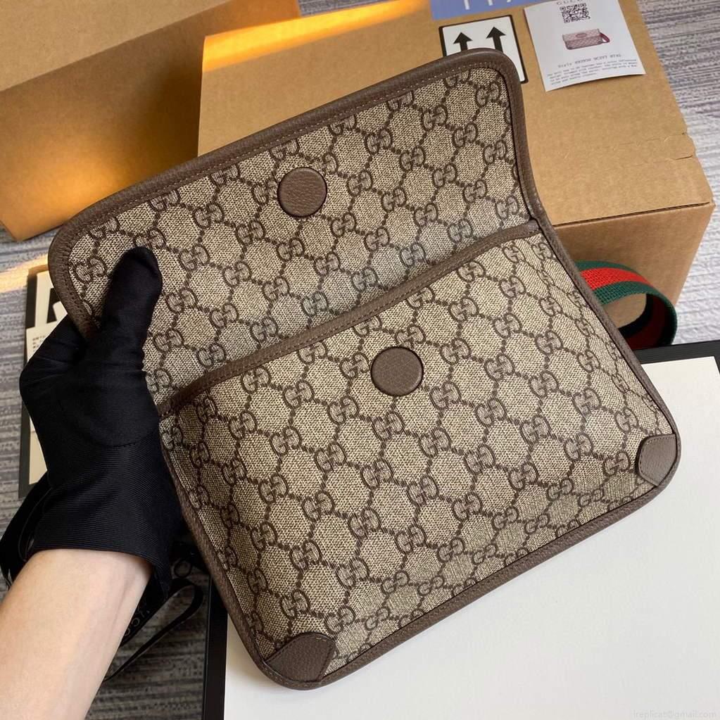 Gucci 493930 Neo Vintage GG Supreme Belt Bag Beige
