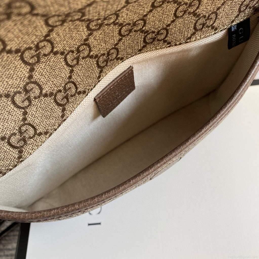 Gucci 493930 Neo Vintage GG Supreme Belt Bag Beige