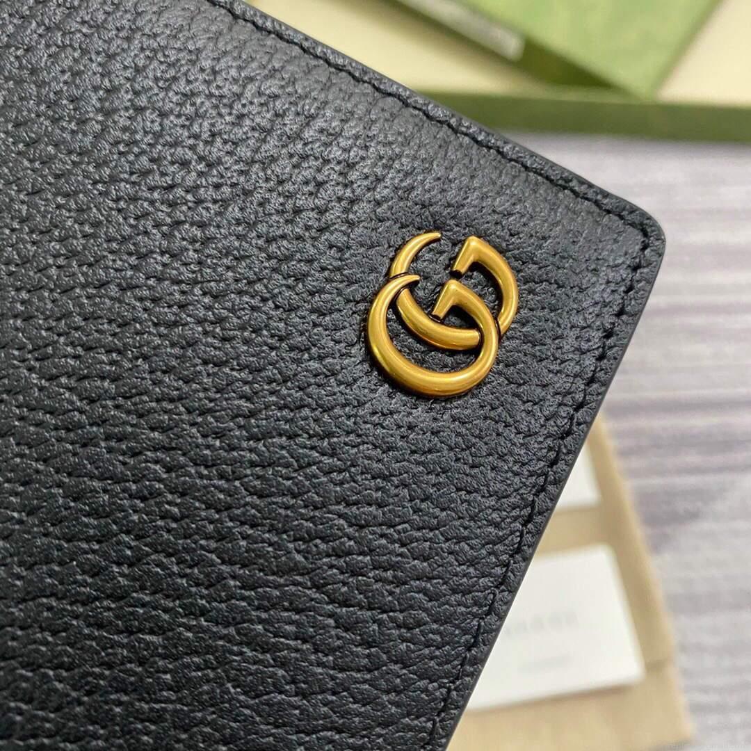 Gucci 658562 GG Marmont pouch Black