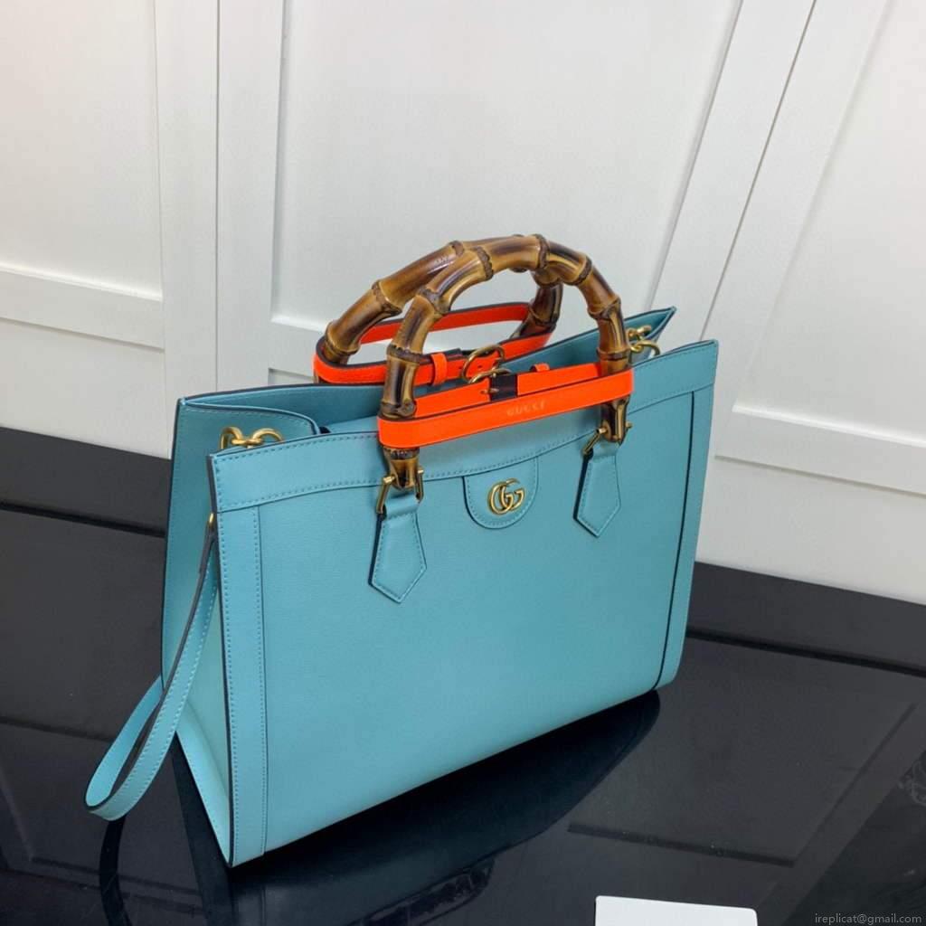 Gucci Diana medium tote bag Gucci 655658 Blue