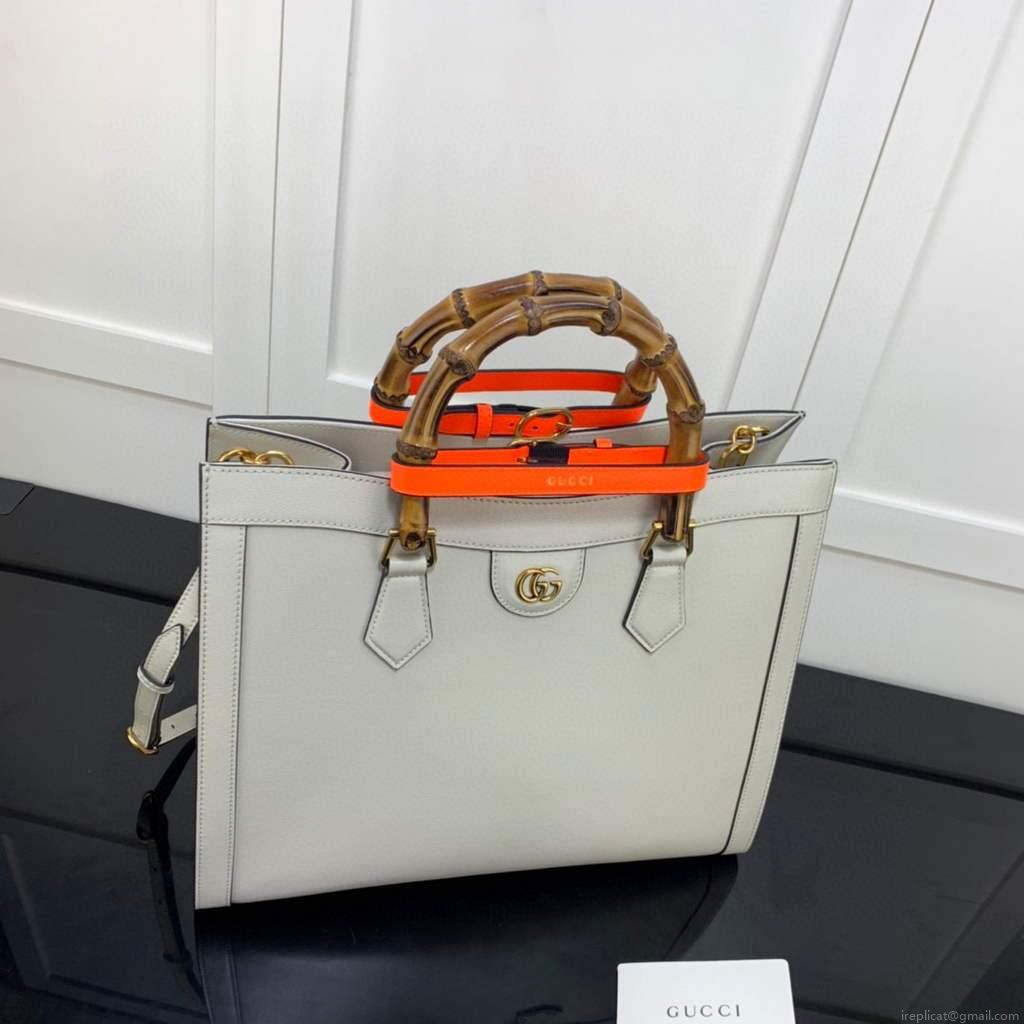 Gucci Diana medium tote bag Gucci 655658 White