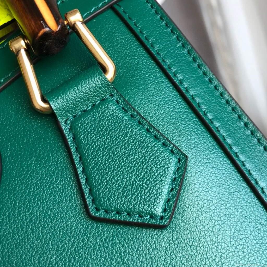 Gucci Diana Mini tote bag top handle bag Gucci 655661 Green