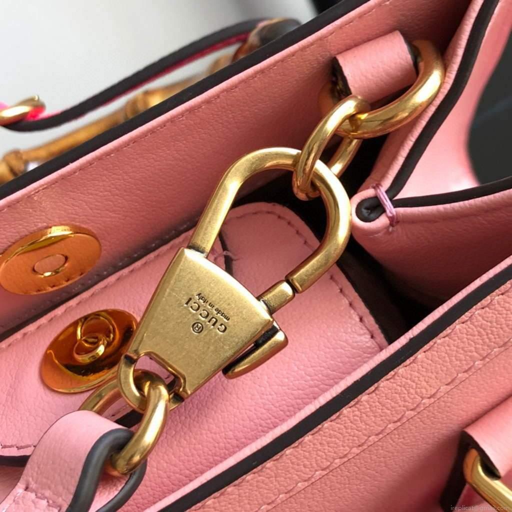 Gucci Diana Mini tote bag top handle bag Gucci 655661 Pink