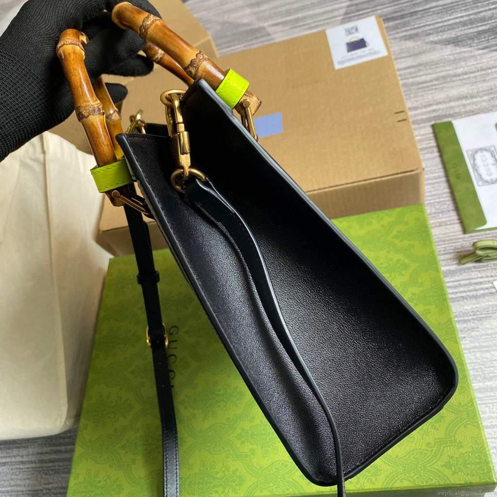 Gucci Diana small tote bag top handle bag 660195 Black