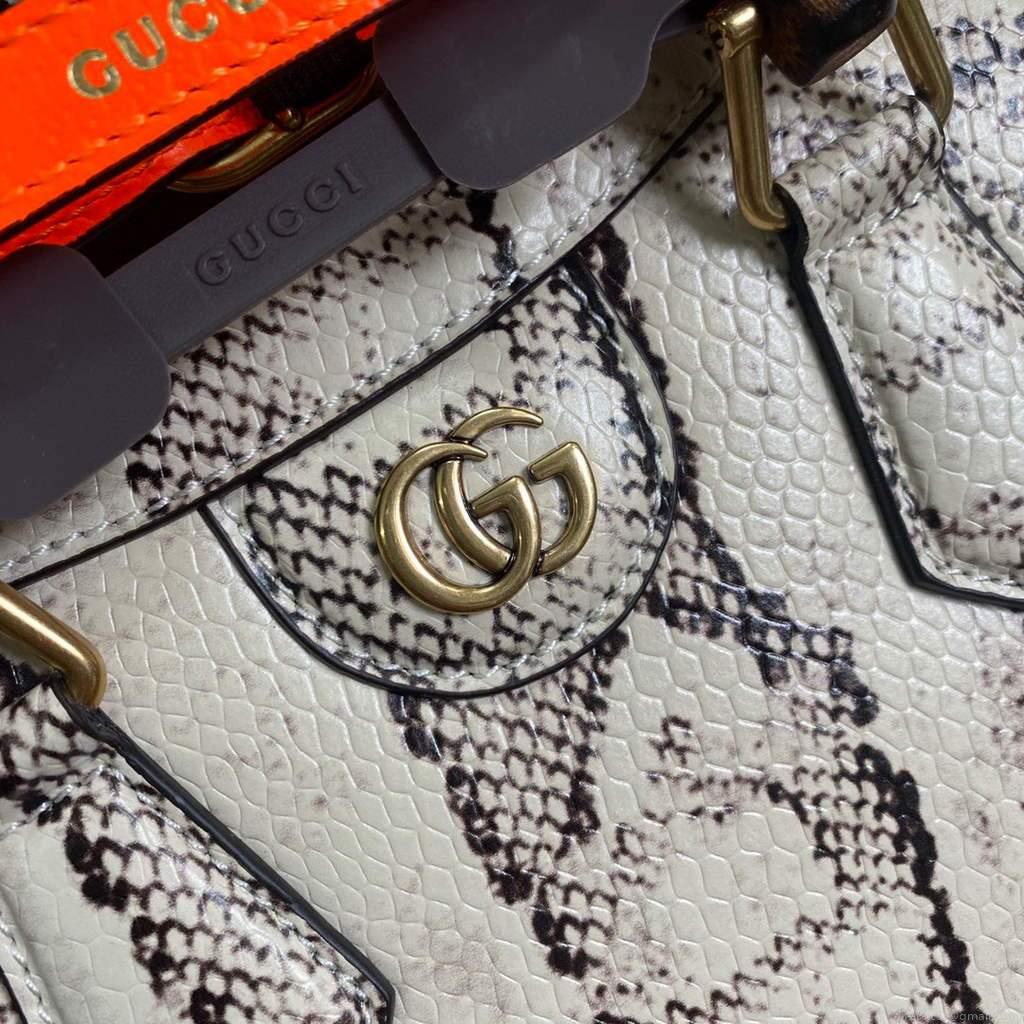 Gucci Diana small tote bag top handle bag 660195 Grey