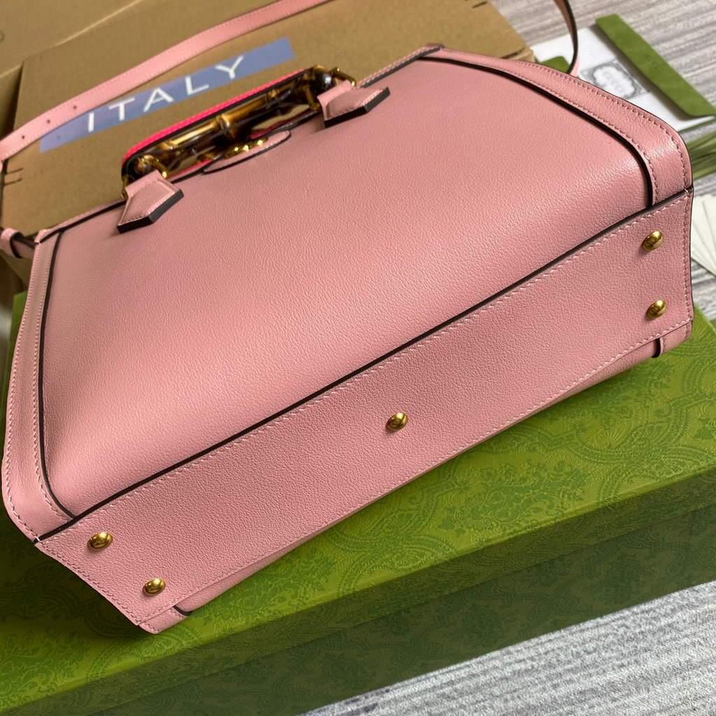 Gucci Diana small tote bag top handle bag 660195 Pink