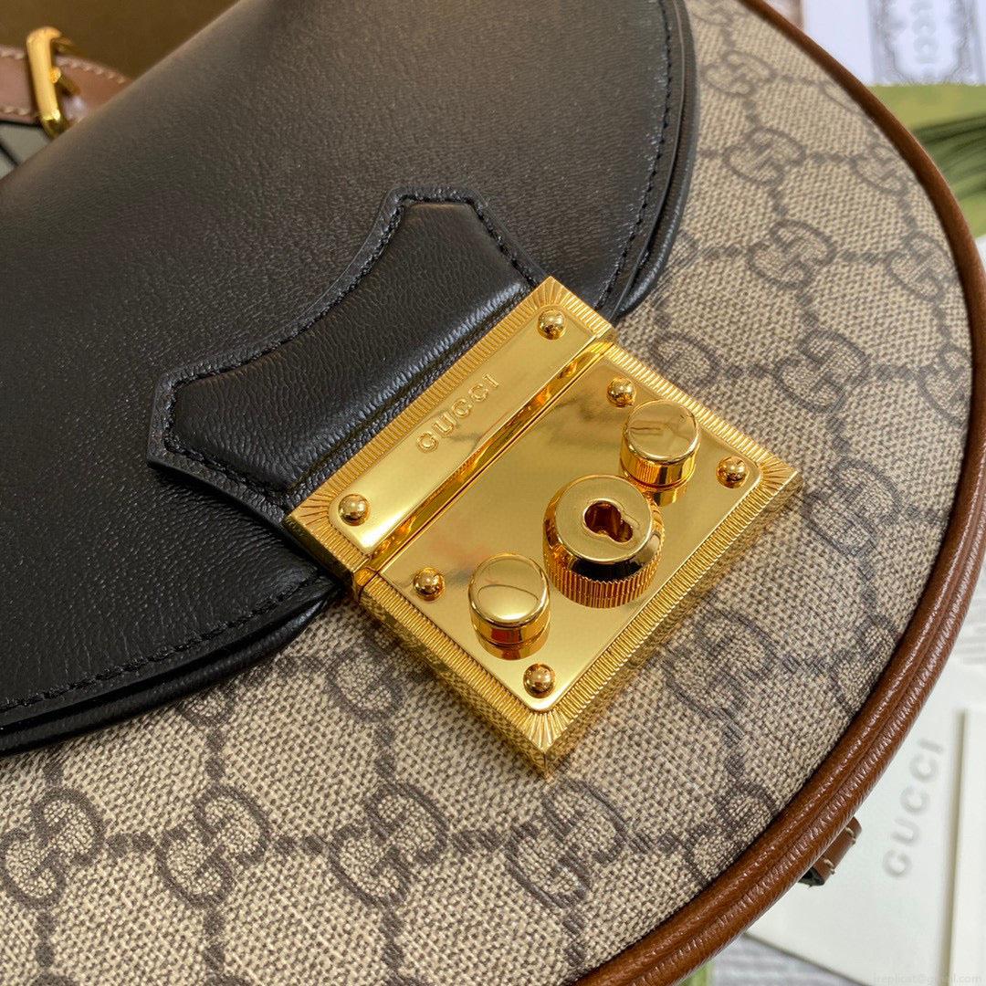 Gucci 644524 Padlock small shoulder bag Black