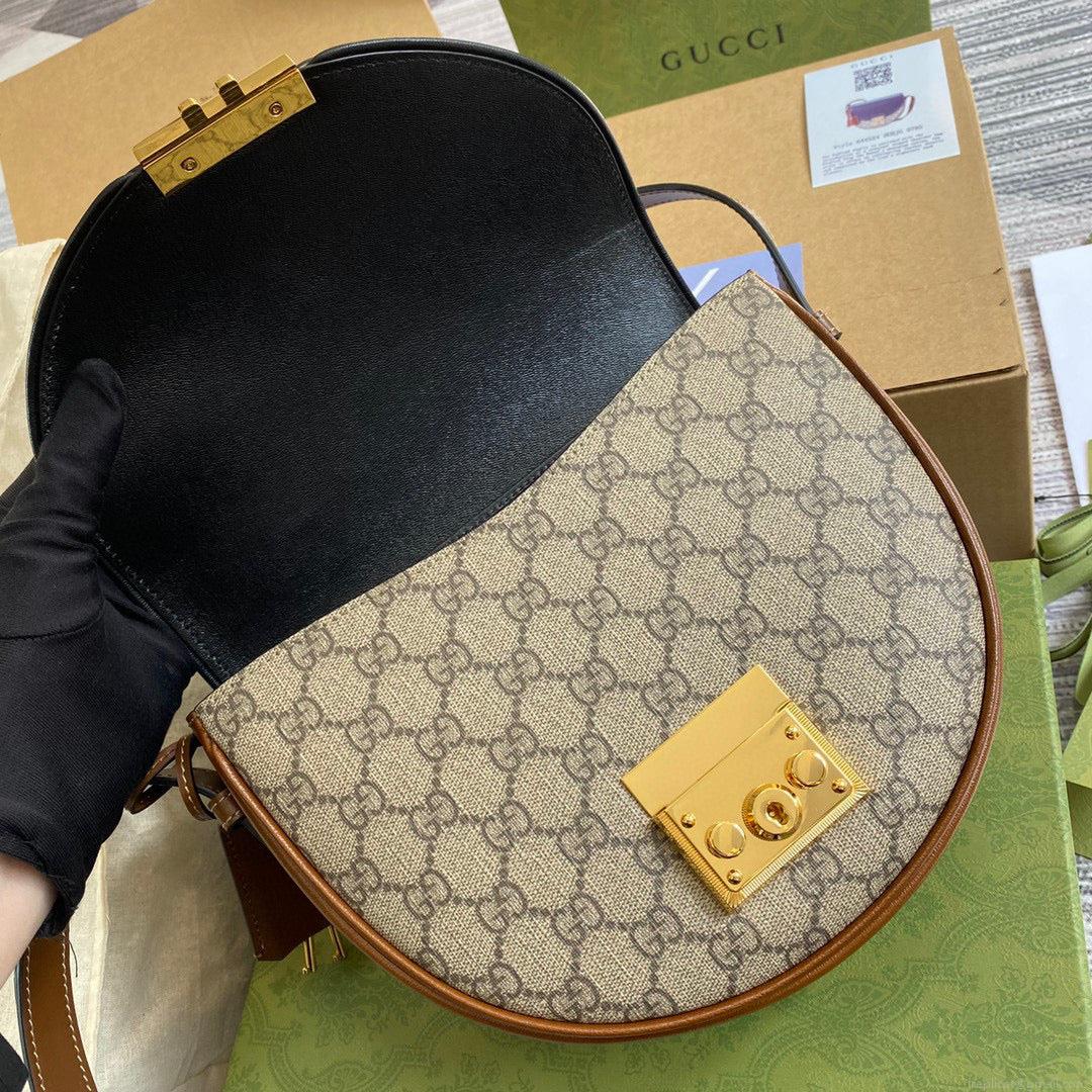 Gucci 644524 Padlock small shoulder bag Black