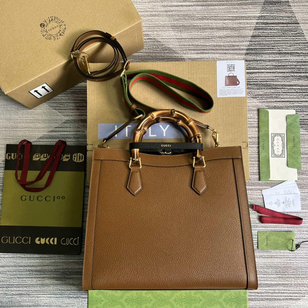 Gucci 678842 Diana medium tote bag Brown