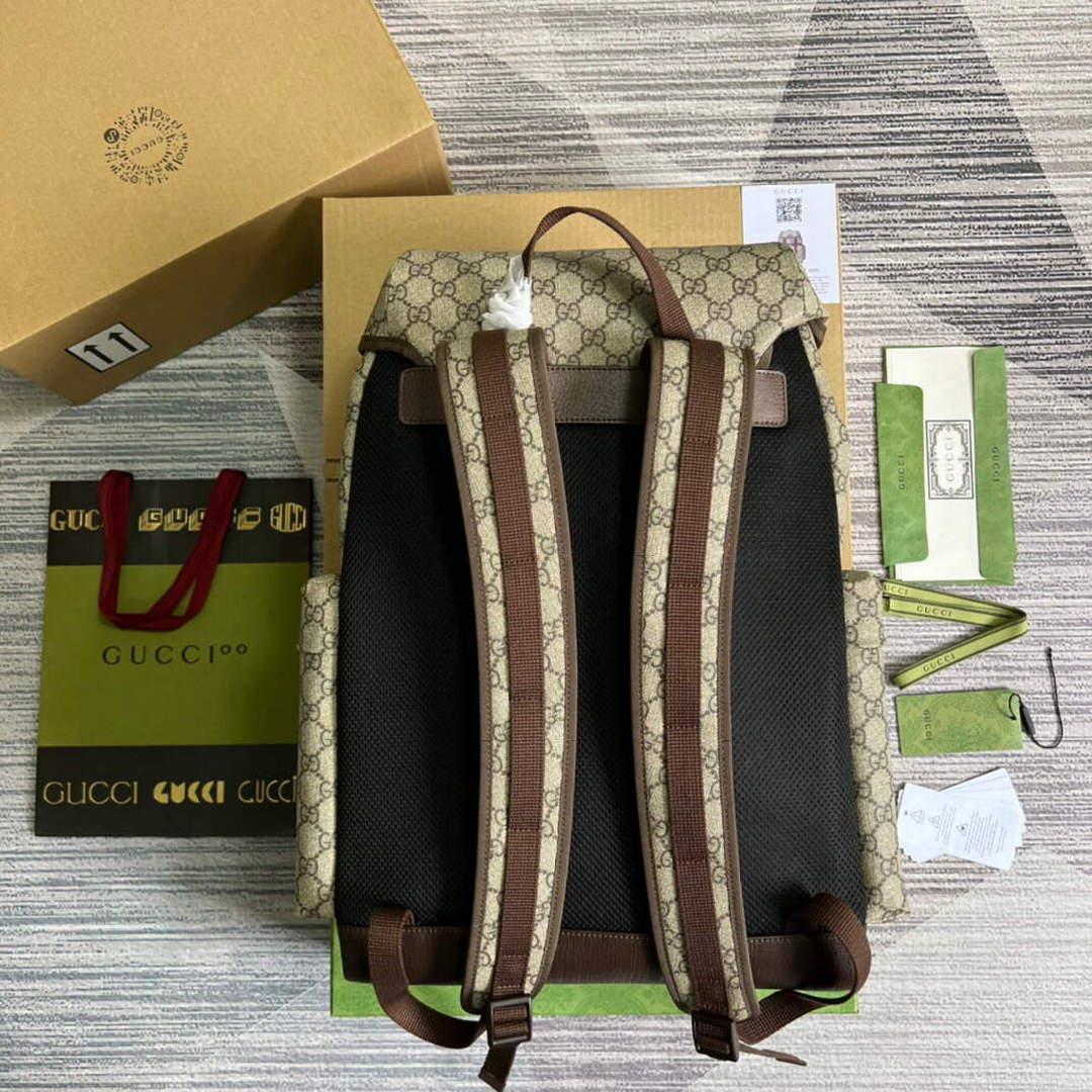 Gucci 690999 Webbing GG Skateboard Backpack