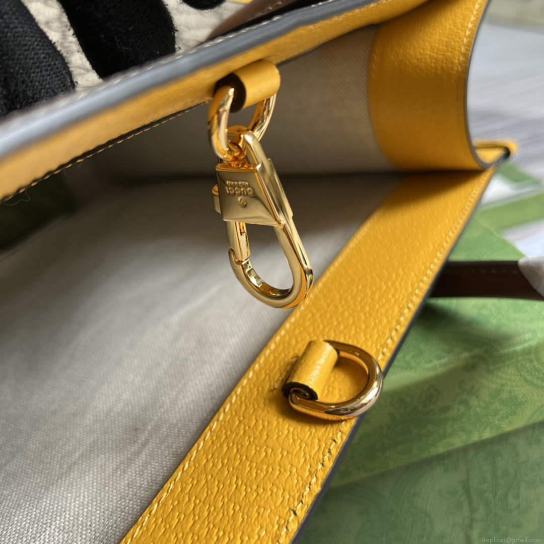 Gucci 680956 Exquisite Gucci Small Tote Bag Yellow