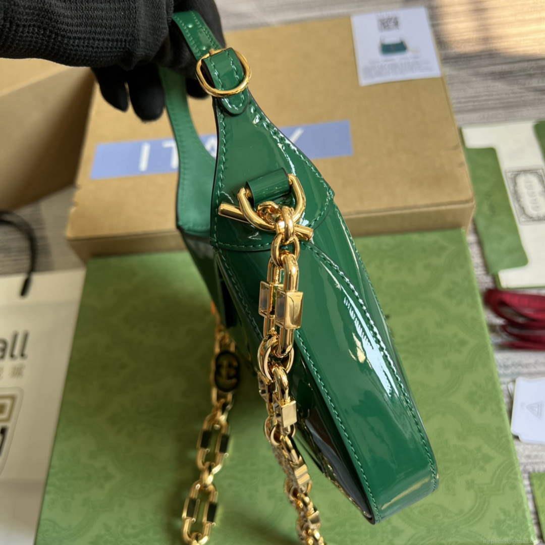 Gucci 699651 Jackie 1961 Mini Shoulder Bag Green