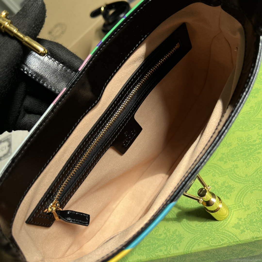 Gucci 636709 Jackie 1961 Small Shoulder Bag Colorful
