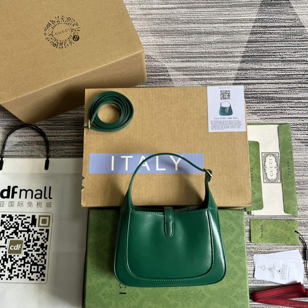Gucci 637091 Jackie 1961 mini shoulder bag Green
