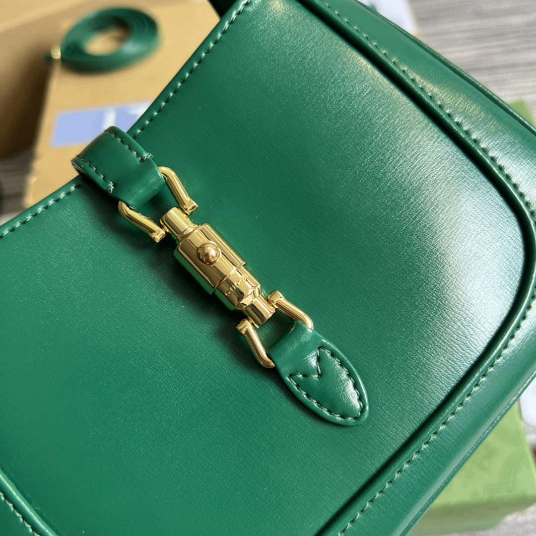 Gucci 637091 Jackie 1961 mini shoulder bag Green