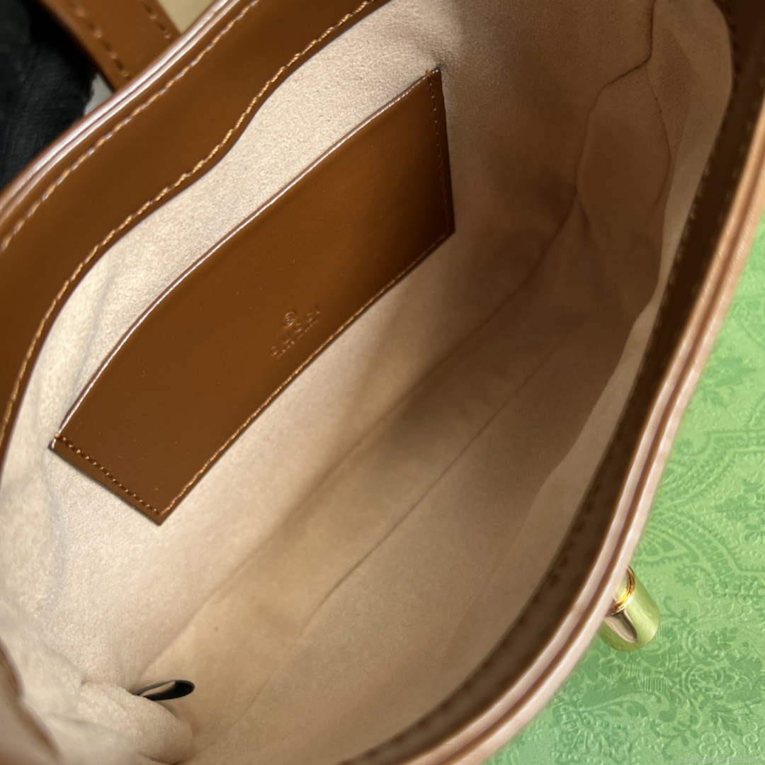 Gucci 637091 Jackie 1961 mini shoulder bag Brown