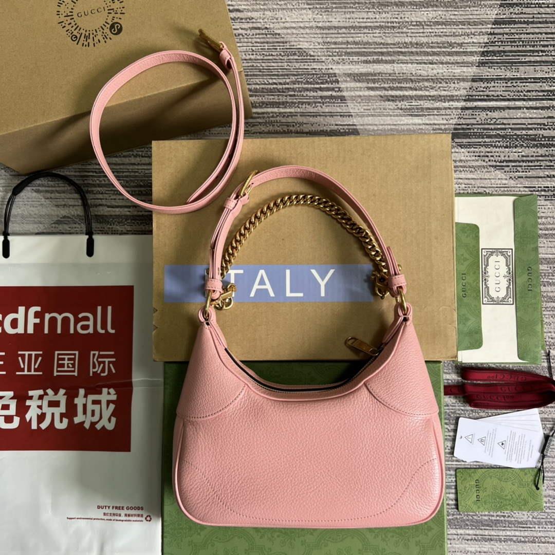 Gucci 731817 Aphrodite Small Shoulder Bag Light pink