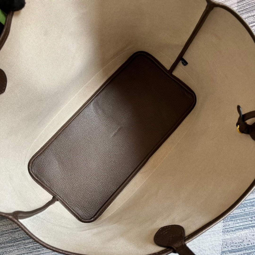 Gucci 726755 GG Large Tote Bag Brown