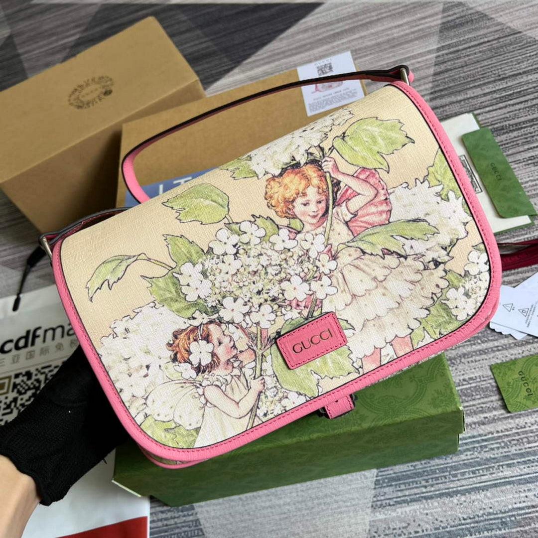 Gucci 664143 Children’s Messenger Bag Pink