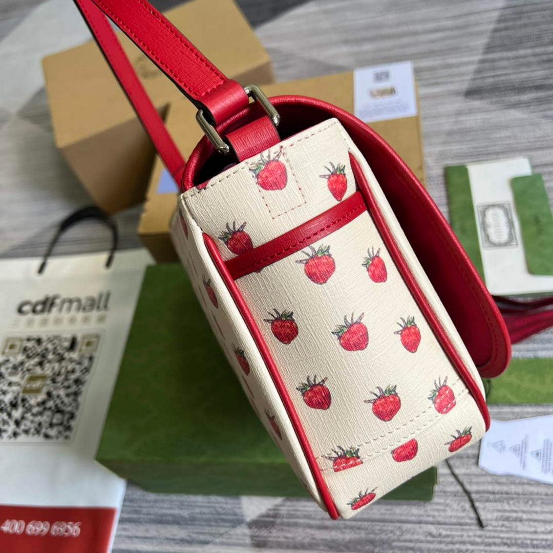 Gucci 664143 Children’s Messenger Bag Red