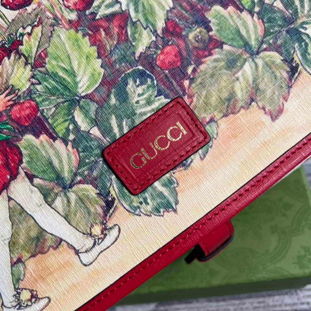 Gucci 664143 Children’s Messenger Bag Red
