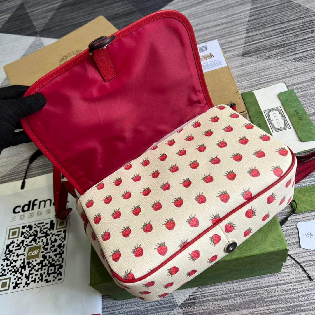 Gucci 664143 Children’s Messenger Bag Red
